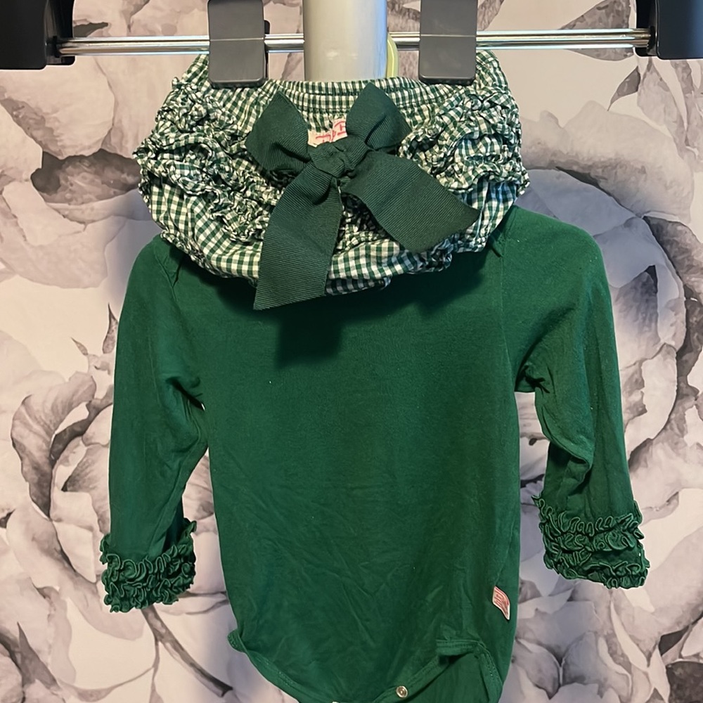 RuffleButts 2 piece. Jumpsuit and bloomers.  Each set is $15